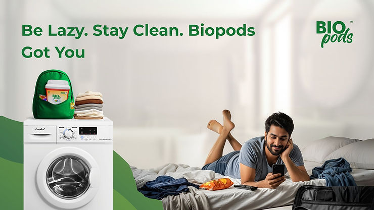 Celebrate National Lazy Day: Wash Smarter, Not Harder with Biopods